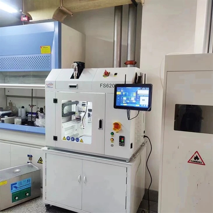 Applying Ultrasonic Technology Spray Coating Substrates